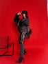 T-krekls "LACE TOP H19" - choco